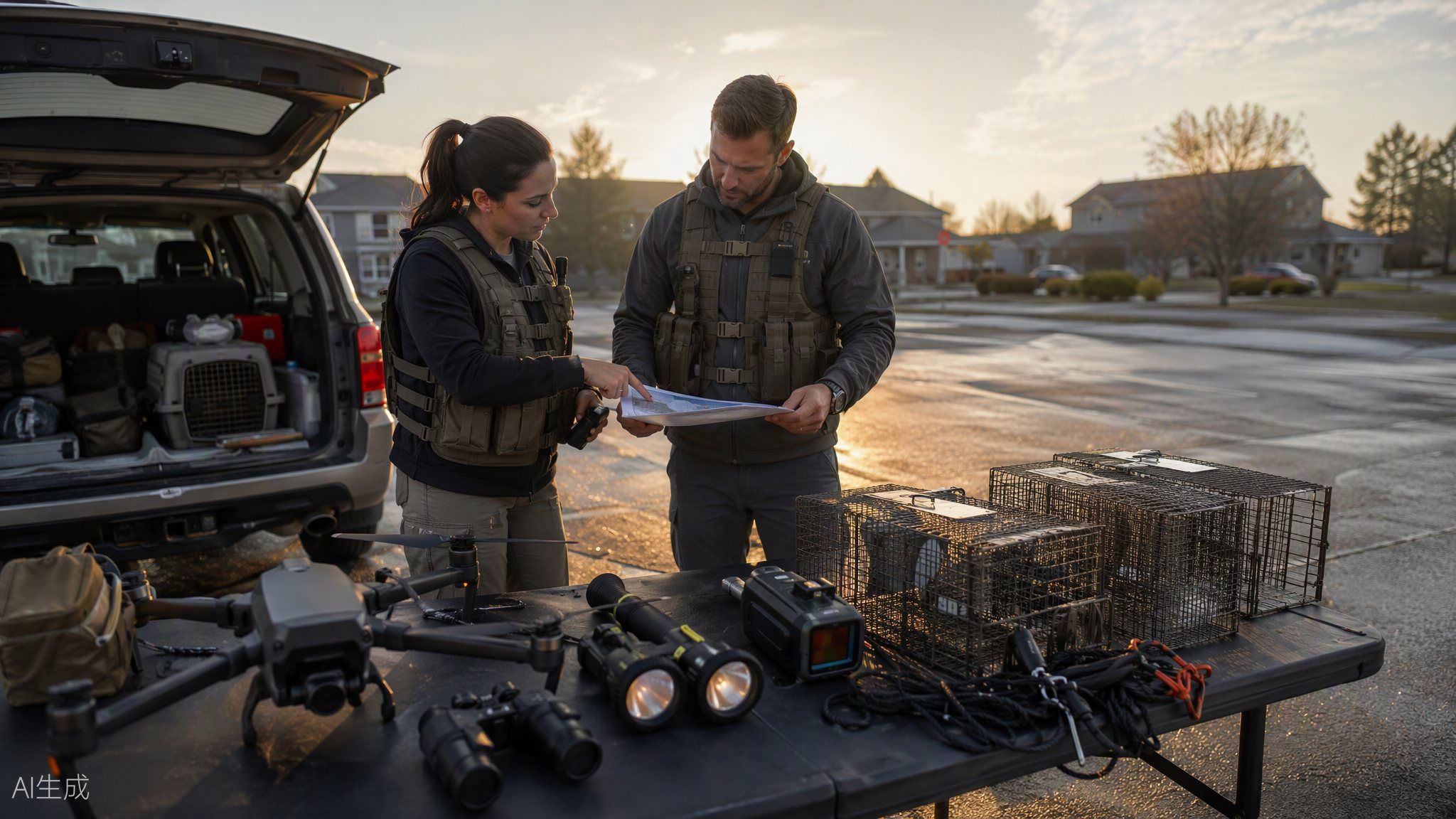 太麻里搜救队现场搜救